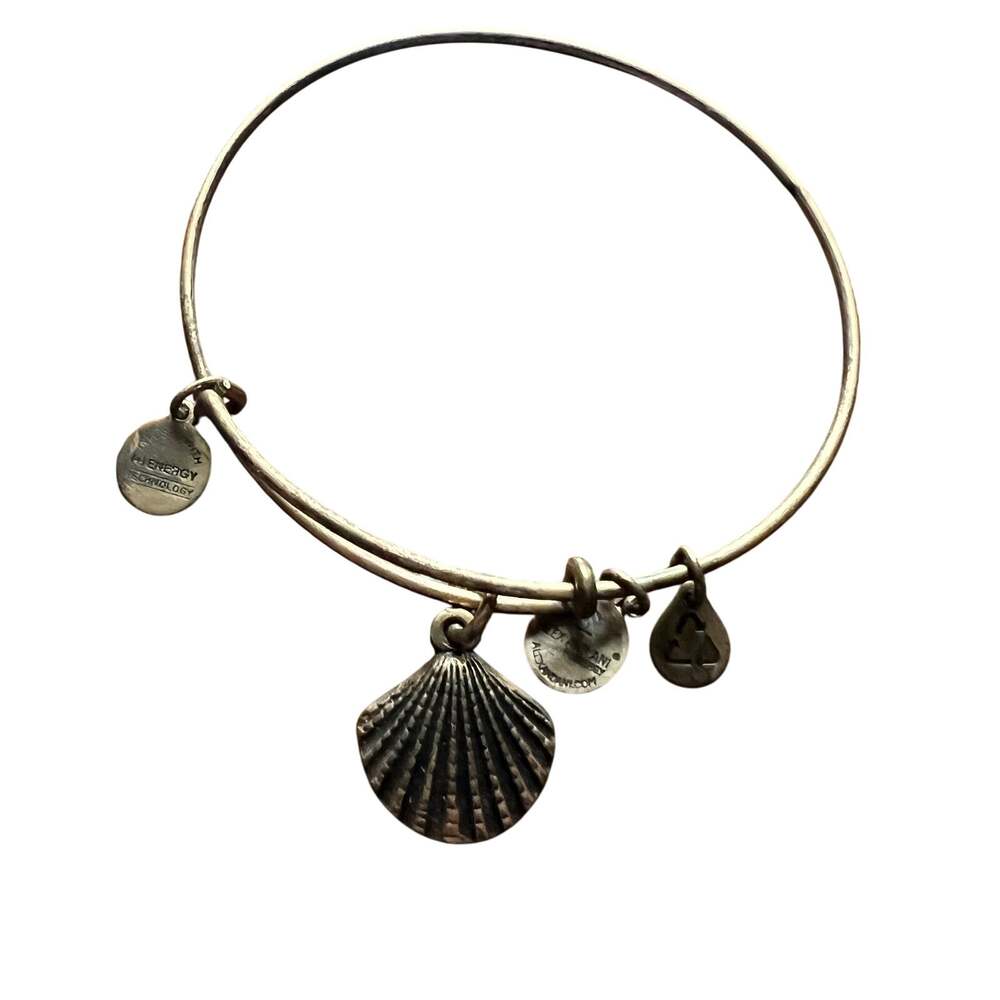 Alex and Ani Seashell Adjustable Charm Bracelet